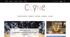Desktop Screenshot of clyne.fr